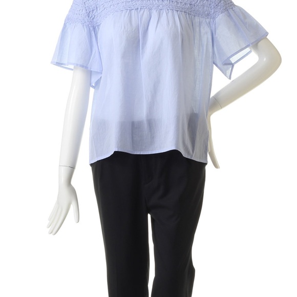 Merlette Lisse Blouse Chambray Size Small - Picture 2 of 2